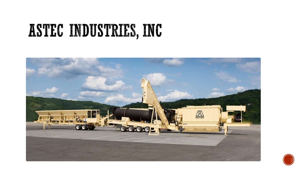 ASTEC INDUSTRIES, INC