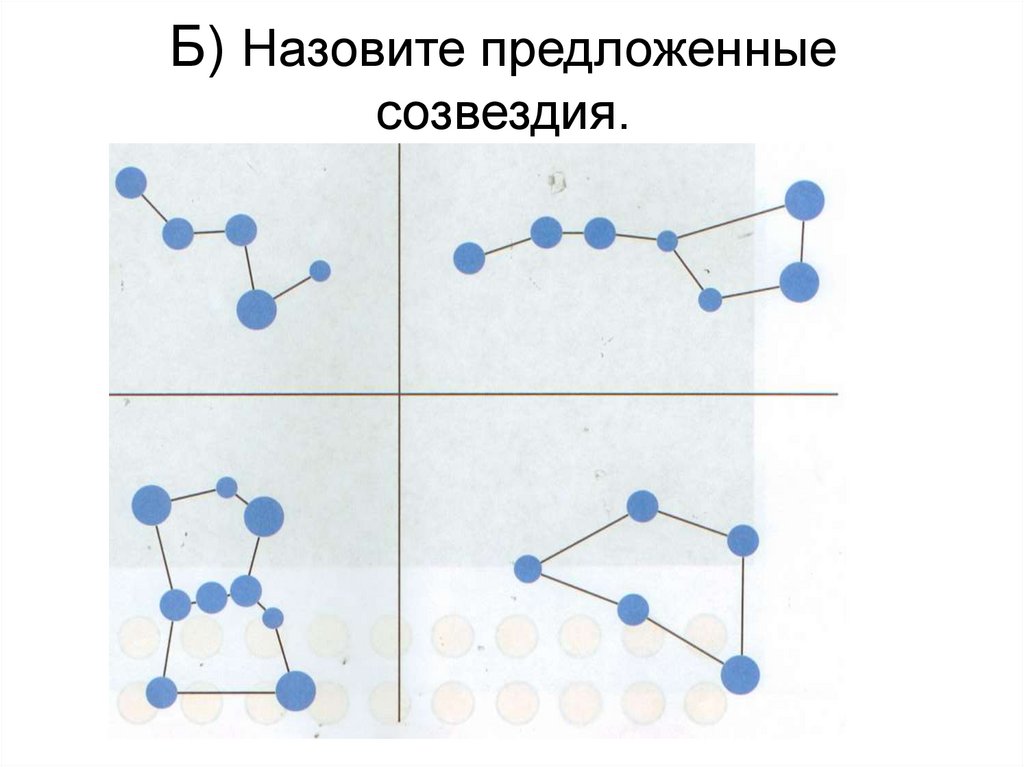 Назовите б