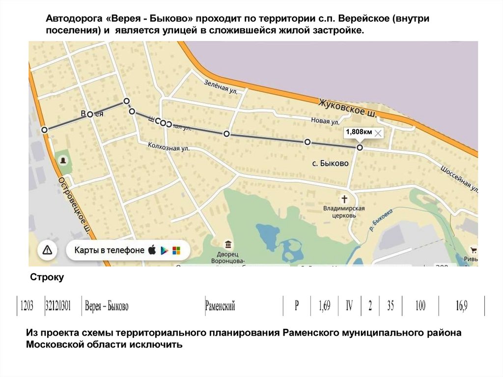 Верея схема территориального планирования. Верейское поселение. Карту покажи Верейское. Река Верея в районе Быково на карте.