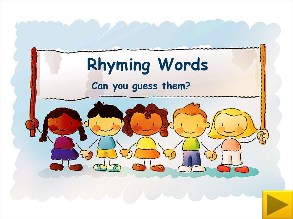 Rhyming Words - online presentation