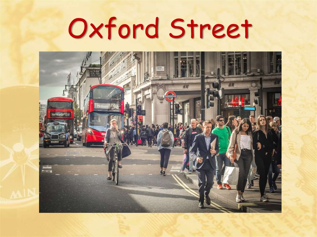 London street events презентация