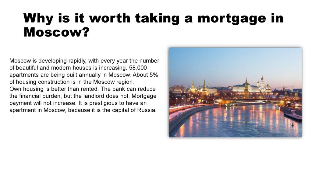 Moscow is more than. Is it Worth moving to Russia?.