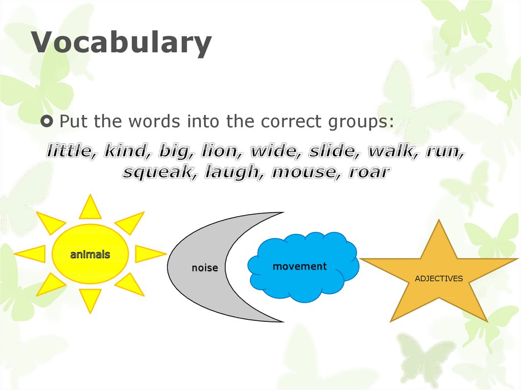 Vocabulary