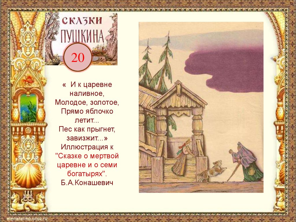 Кто дал яблочко царевне в сказке пушкина. И К царевне наливное. И К царевне наливное молодое золотое. И К царевне наливное прямо яблочко летит. Наливное яблочко сказка Пушкина.