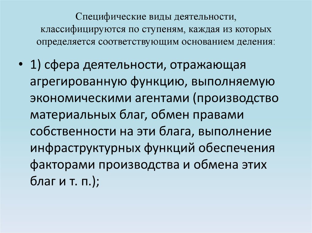 Потребности национальной экономики