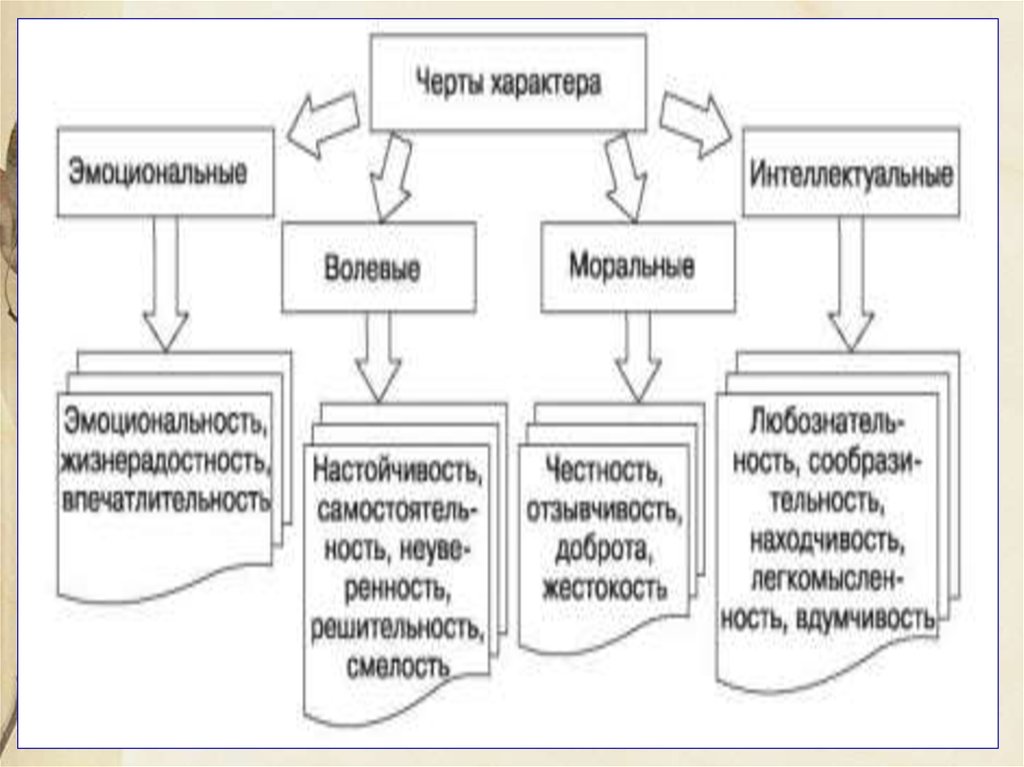 Укажите черты характера папы