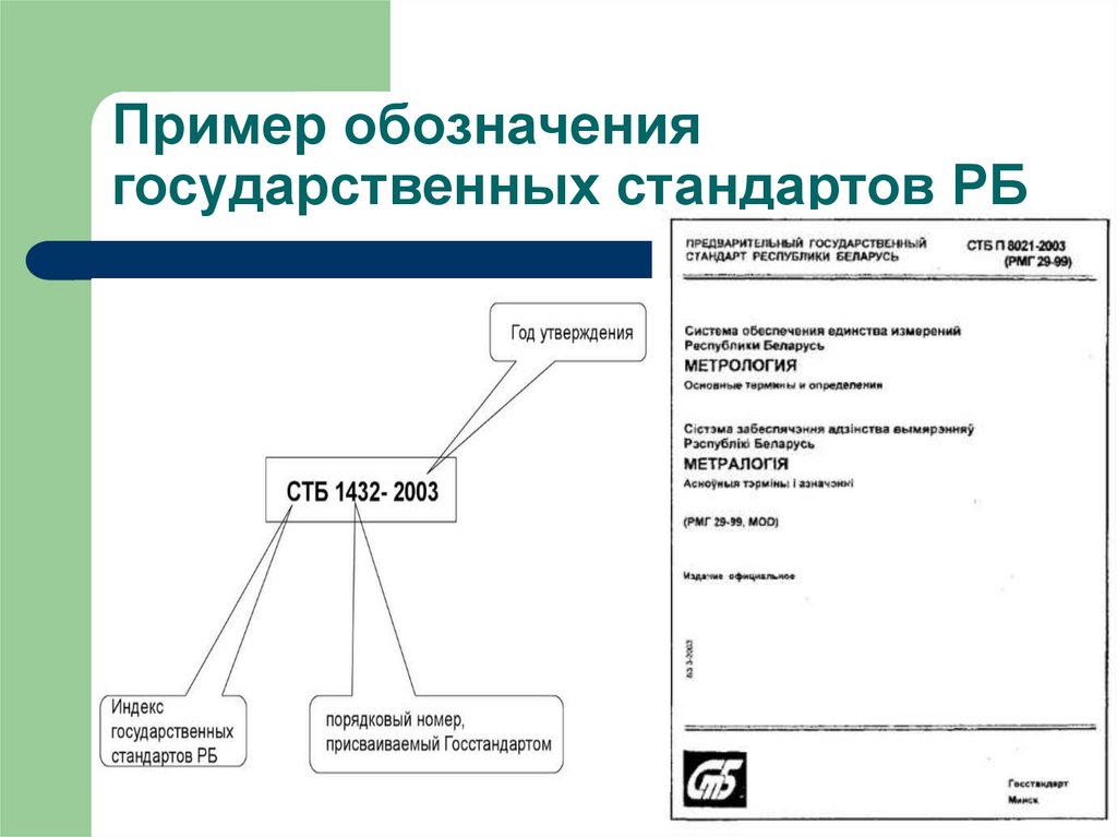 Стандарты рб