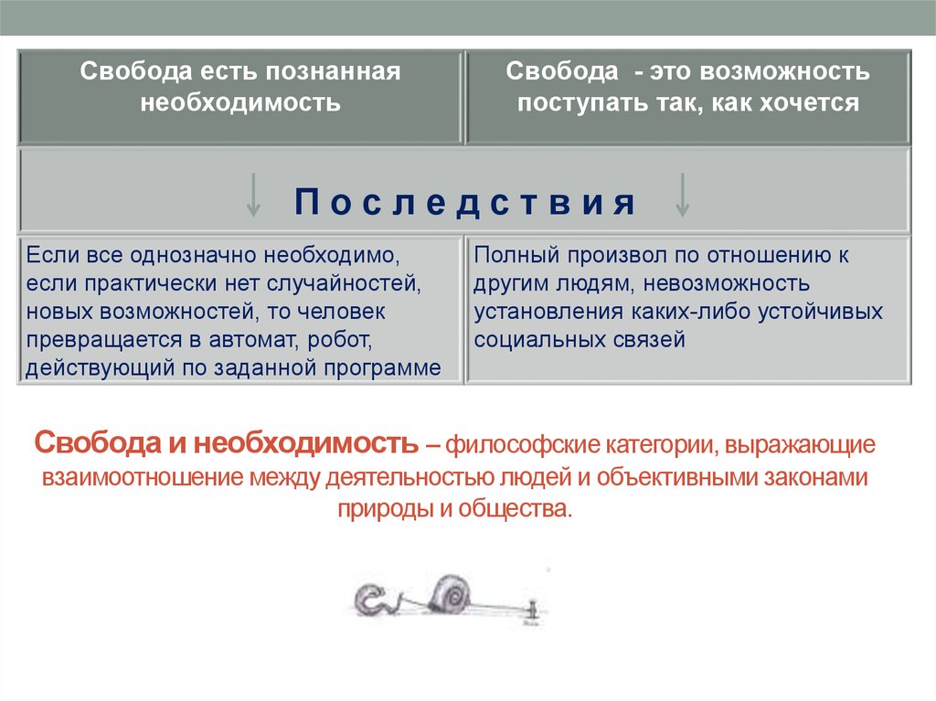 Проявление свободы в обществе. Соотношение свободы и необходимости. Свобода и необходимость. Свобода и необходимость в деятельности человека. Взаимосвязь свободы и необходимости.