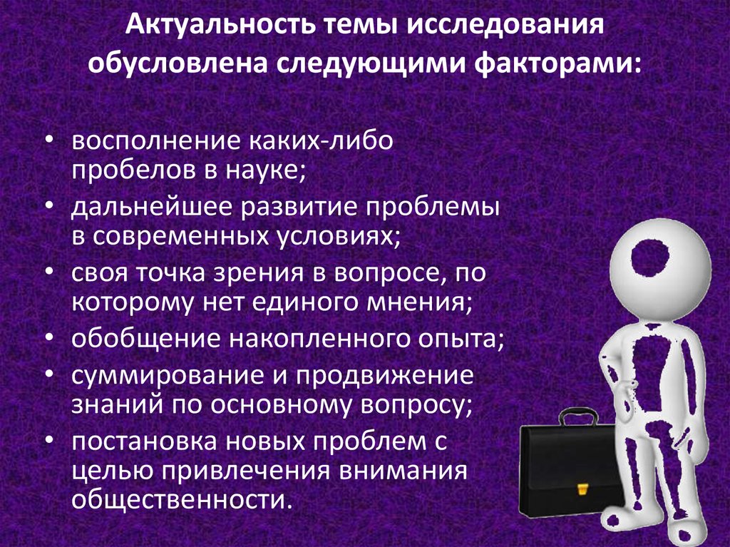 Суть проведенного исследования