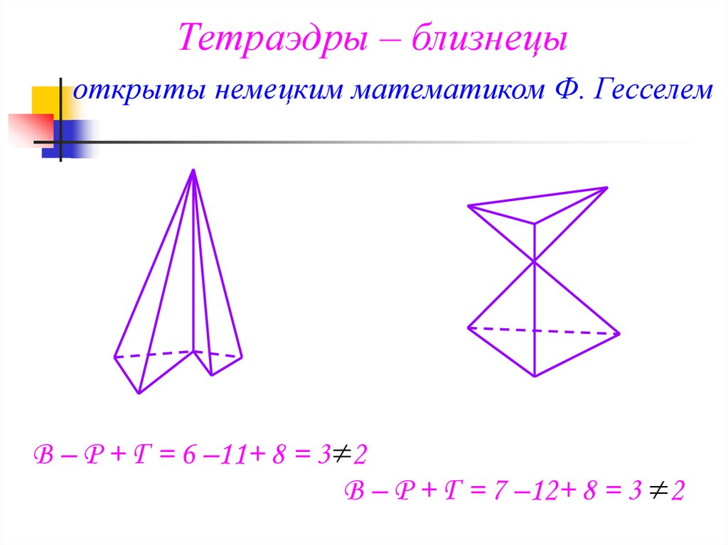 Выпуклые многогранники теорема эйлера