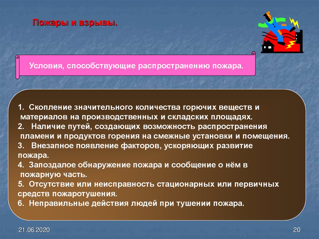 Возможность распространить. Условия способствующие распространению пожара. Условия способствующие развитию пожара. Условия пожаров и взрывов. 4 Условия способствующие распространению пожара.