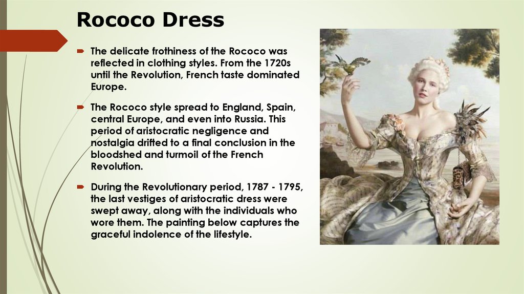 rococo fashion essay