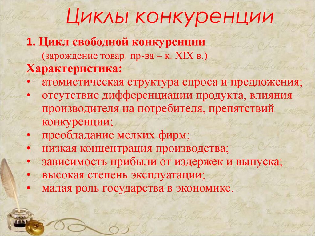 Циклы конкуренции