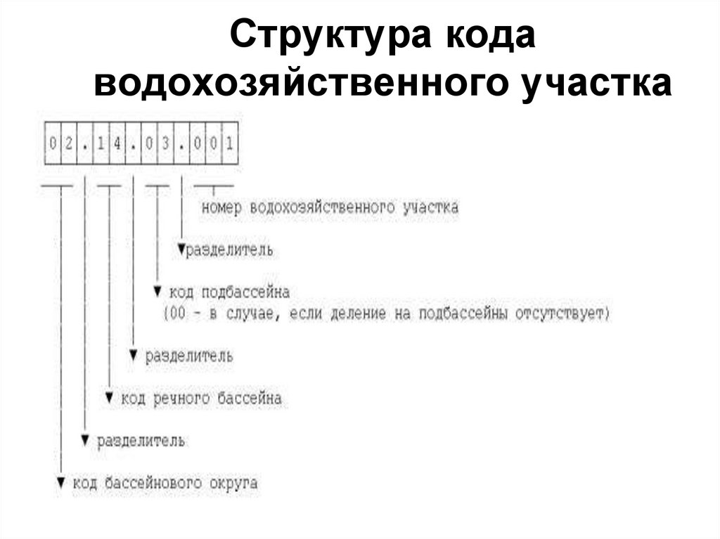 Код участка. Структура кода водохозяйственного участка. Структура кода. Код и Наименование водохозяйственного участка. Код водохозяйственного участка как узнать.