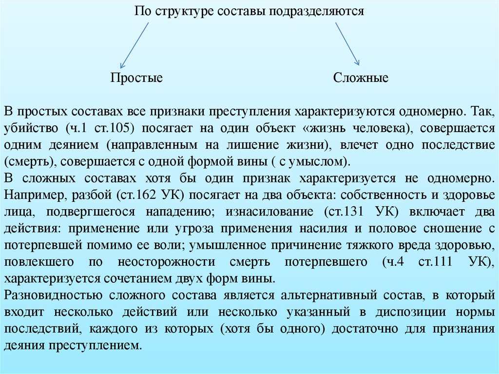 Применение логических законов при квалификации преступлений презентация