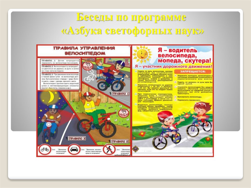 Обязанности водителя велосипеда мопеда формирование качеств безопасного водителя