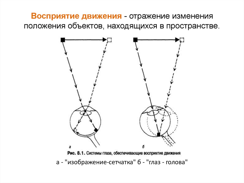 Изменение положения в пространстве