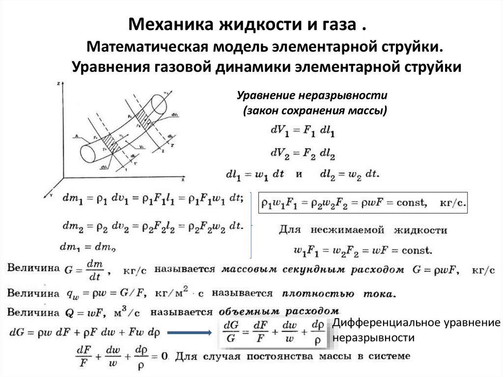 Задачи жидкости