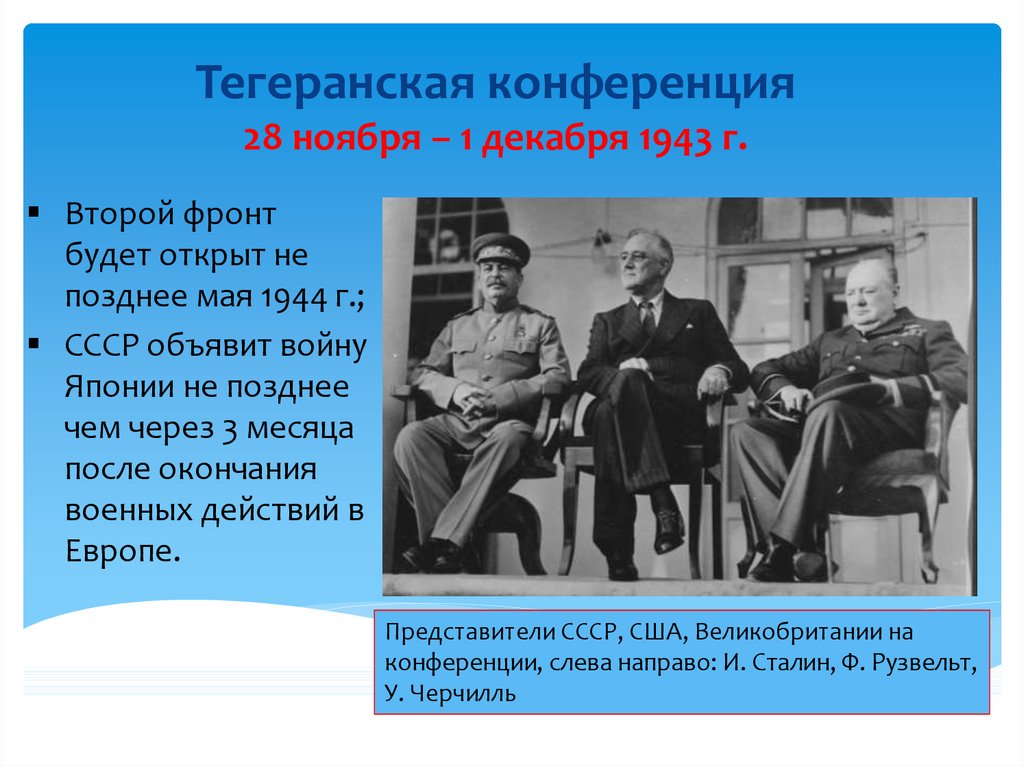 Основной вопрос крымской конференции большой тройки 1945