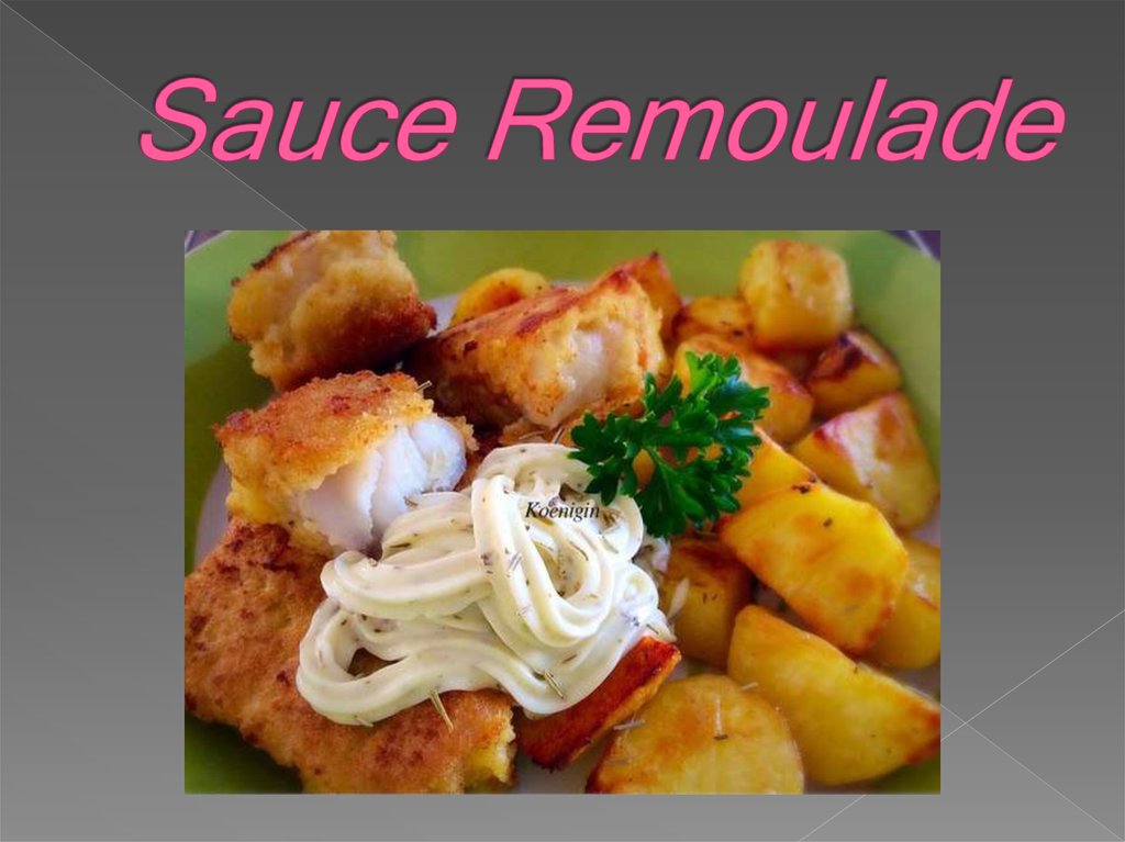 Sauce Remoulade