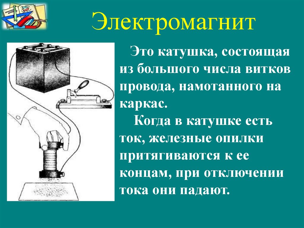 Электромагнит презентация 8 класс