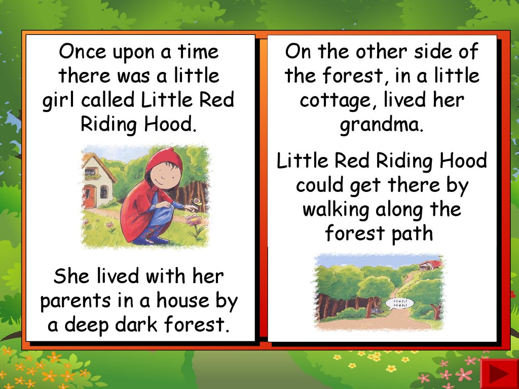Little Red Riding Hood Online Presentation