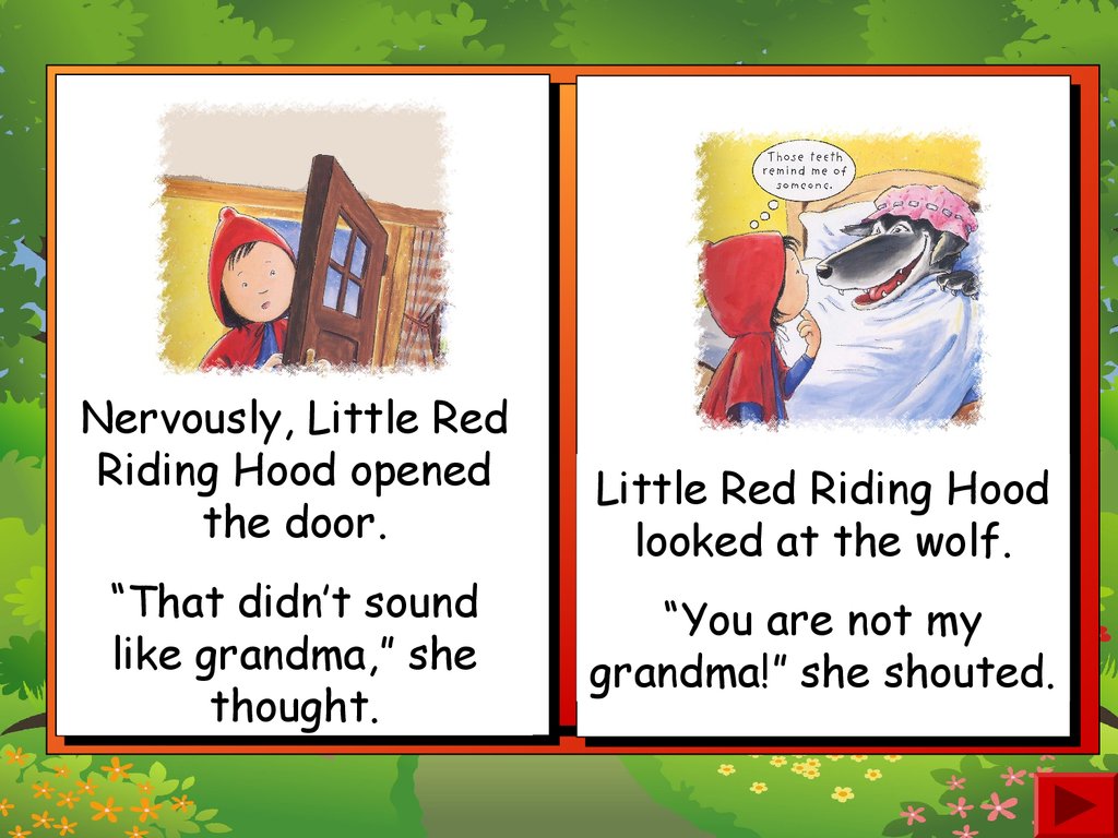 Little Red Riding Hood Online Presentation