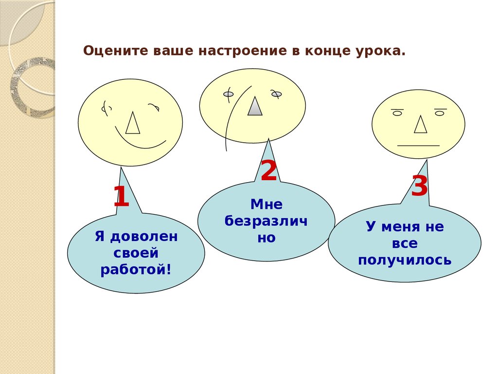 Ваш оценить. Конец урока. Оцените ваше настроение. Настроение к концу урока по русскому. Картинка человека окончание урока.