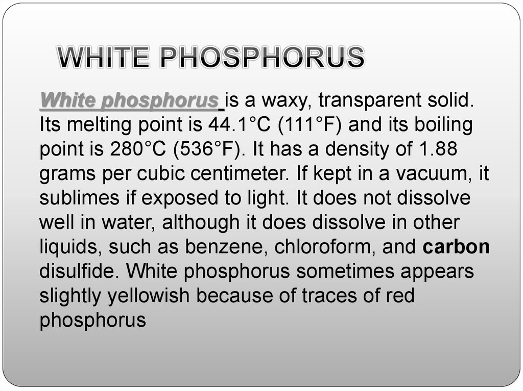 phosphorus