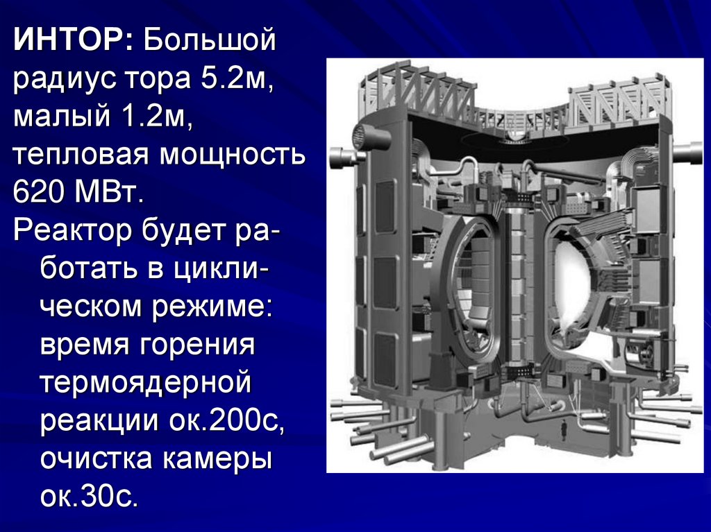 Термоядерная энергетика презентация