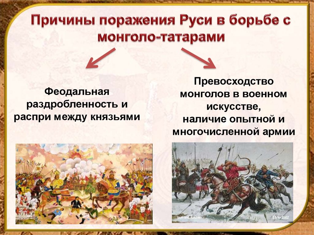 Борьба русских против орды