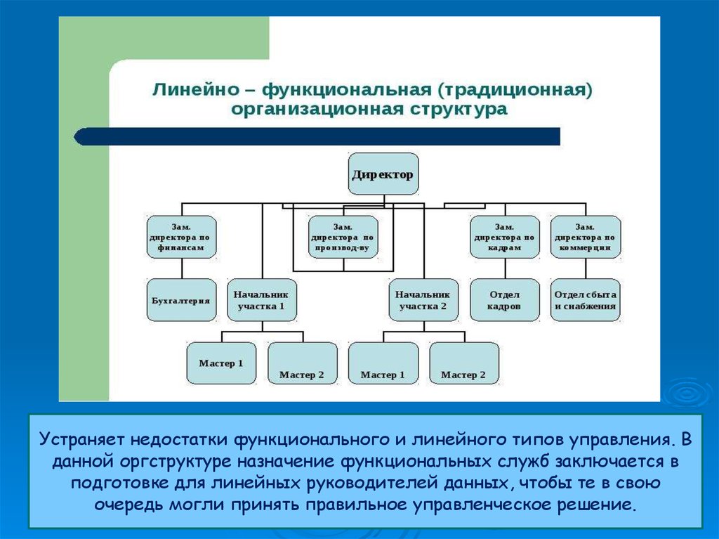 Недостатком функциональной структуры управления проектом является