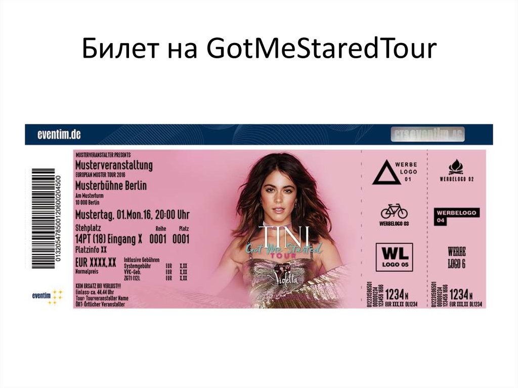Билет на GotMeStaredTour