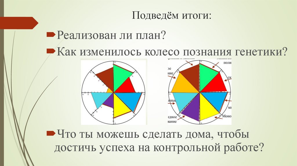 Как изменялось колесо. Колесо познания. Колесо познания генетики.