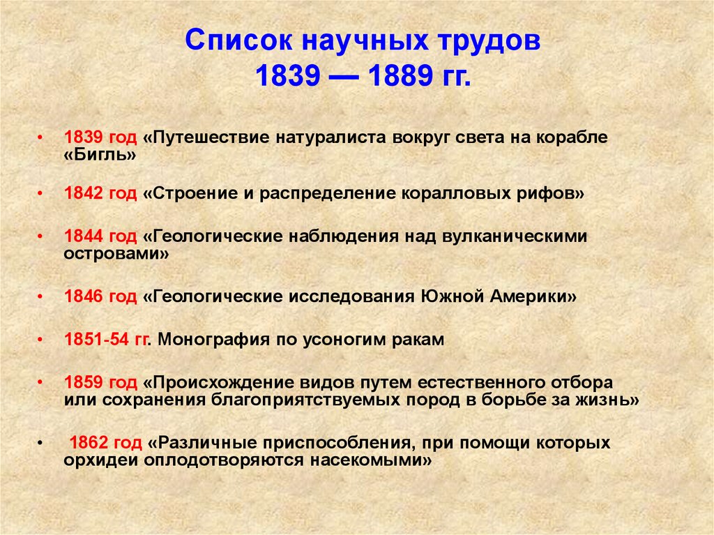 Список научных. Труды Чарльза Дарвина геологические наблюдения над Южной Америкой. Книга Дарвина строение и распределение коралловых рифов 1842.