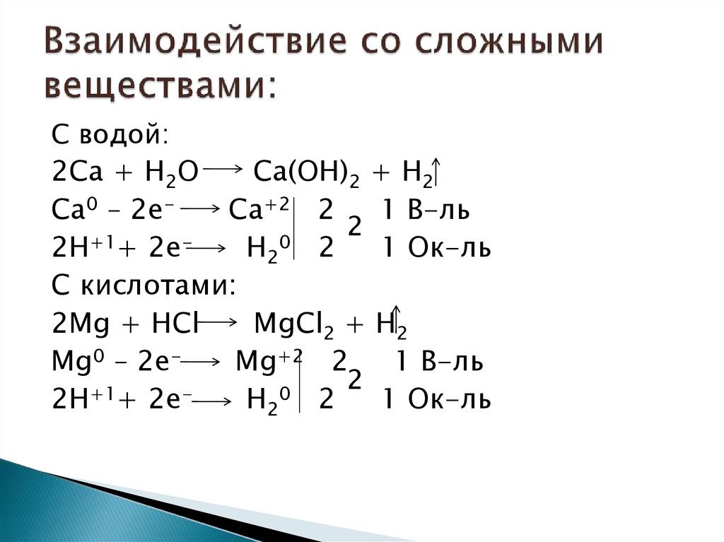 Водород в реакции с серой является. Взаимодействие металлов со сложными веществами примеры. Взаимодействие хлора со сложными веществами. Взаимодействие простых веществ со сложными. Сера взаимодействие с сложными веществами.
