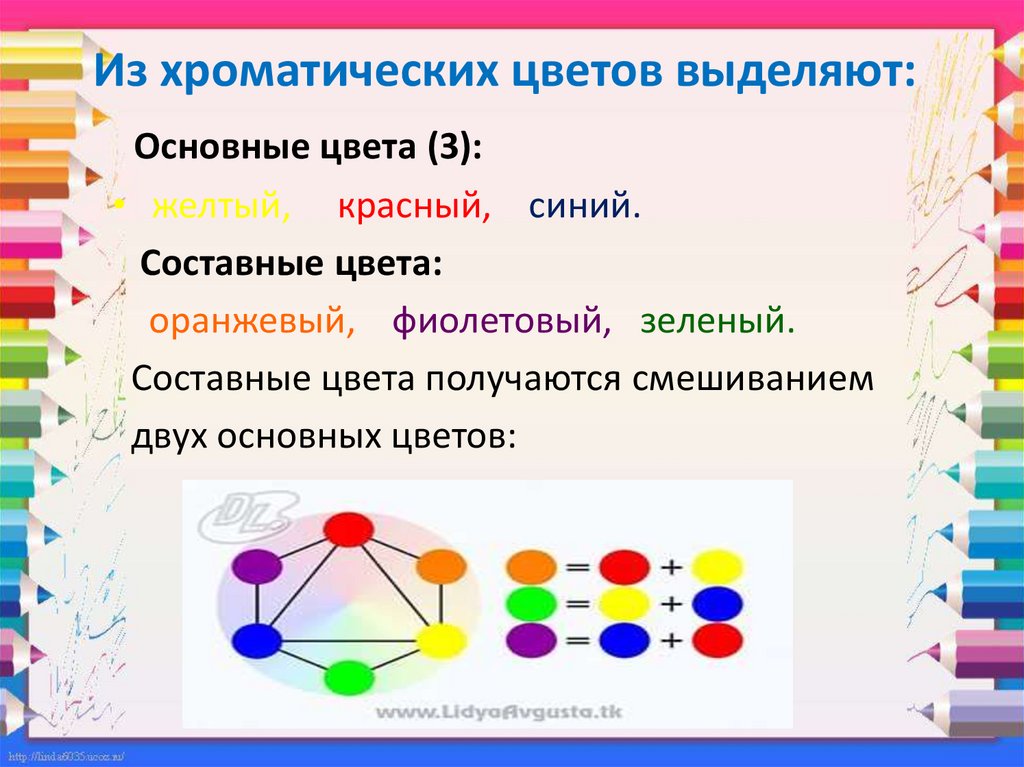 Каких цветов существует