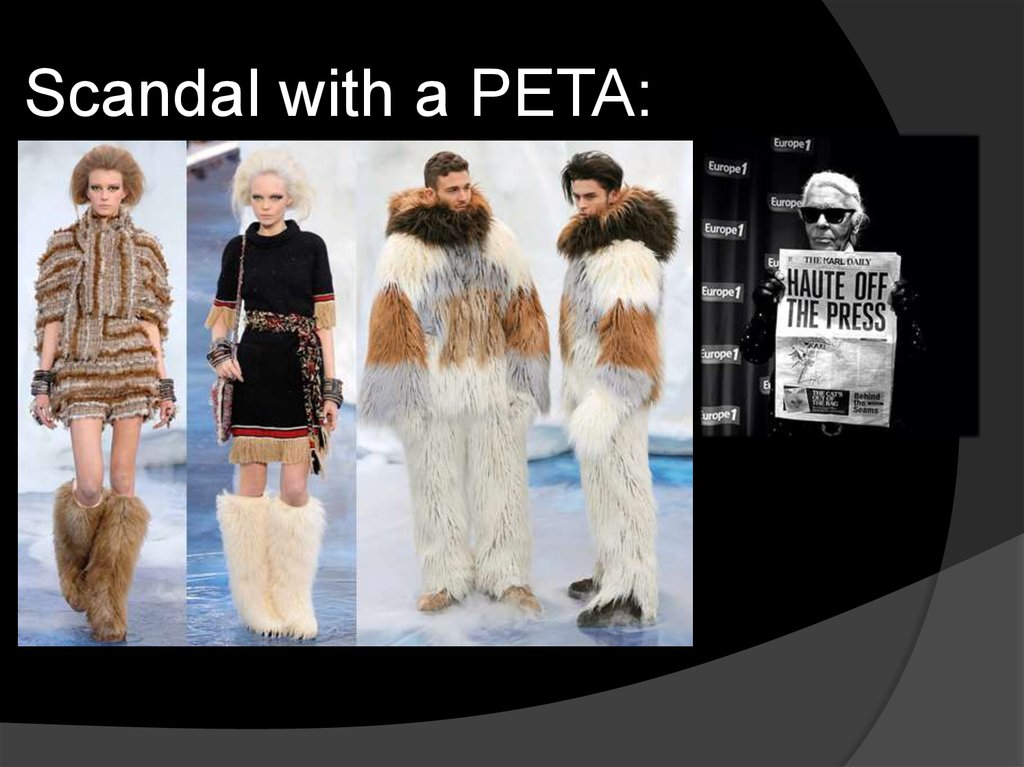 Scandal with a PETA:
