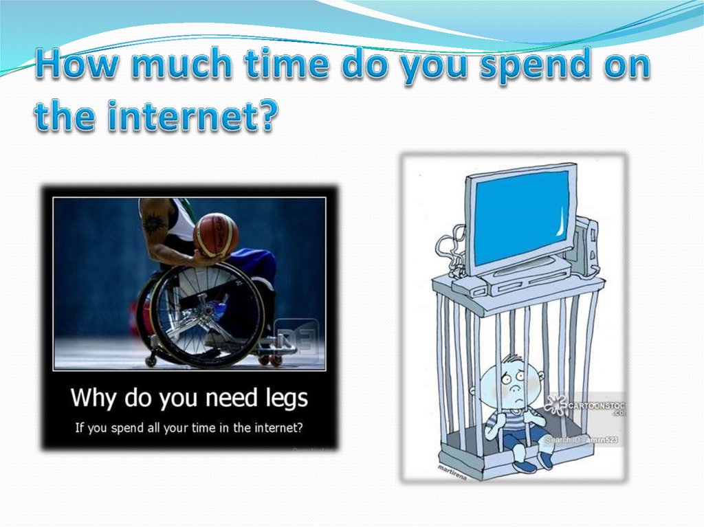 How much time do you spend on the internet?
