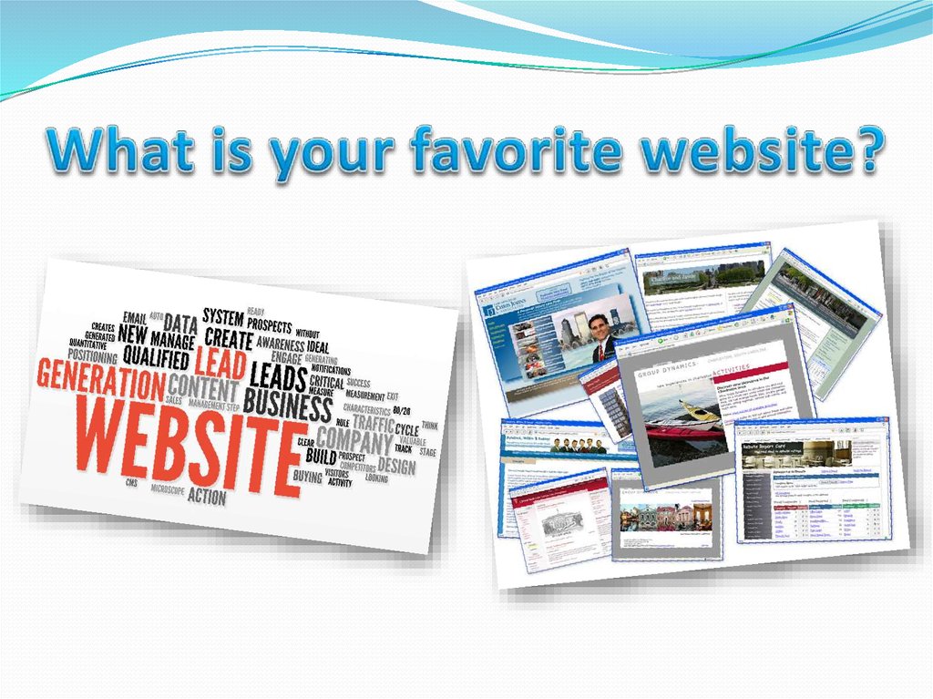 What is your favorite website?