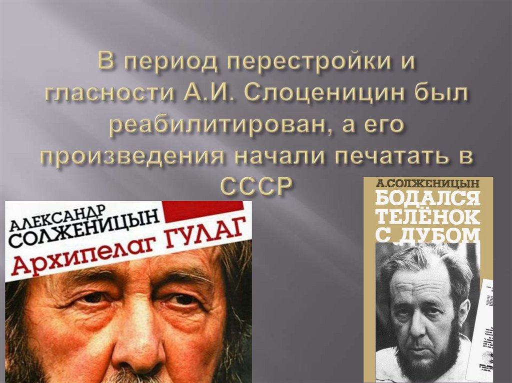 Развитие гласности и демократии в ссср презентация 11 класс загладин