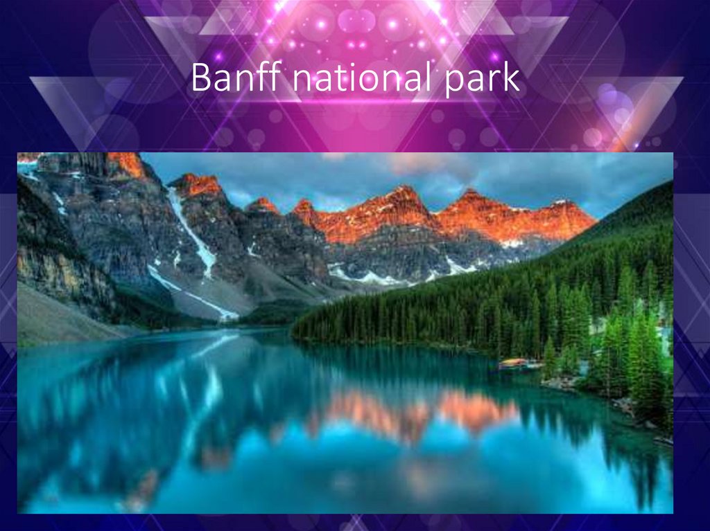 Banff national park