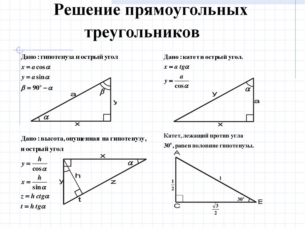 Тест прямоугольный треугольник 7 класс 1 вариант. Как вычислить сторону прямоугольного треугольника. Прямоугольный треугольник формулы сторон. Как найти сторону прямоугольного треугольника по стороне и углу. Как вычислить элементы прямоугольного треугольника.