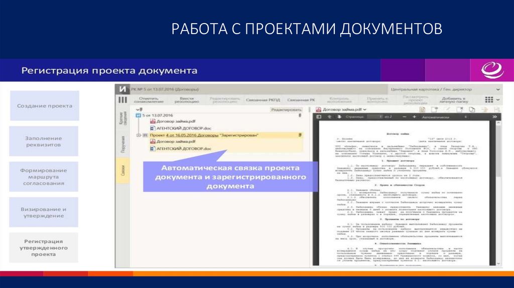 Электронный документооборот республики тыва. РК проектов документов. Работа с проектами документов.