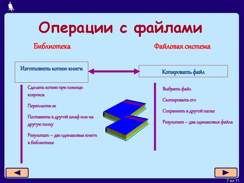 Файлы и папки презентация