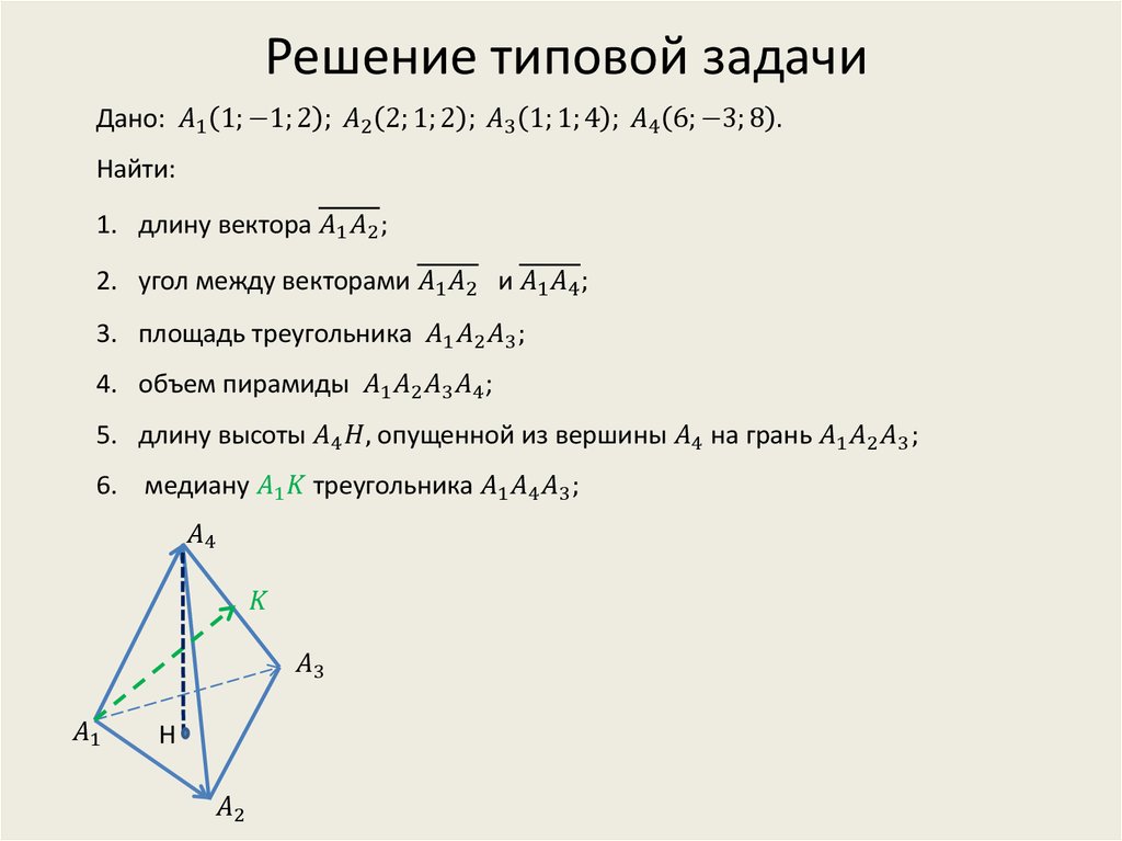 Решение н. Решение типовой задачи. Примеры типовых задач. Стандартный пример решения задачи. Решения типовых заданий.