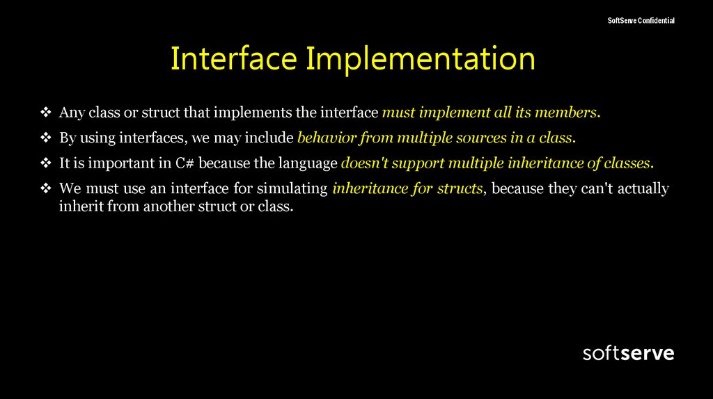 Interface Implementation