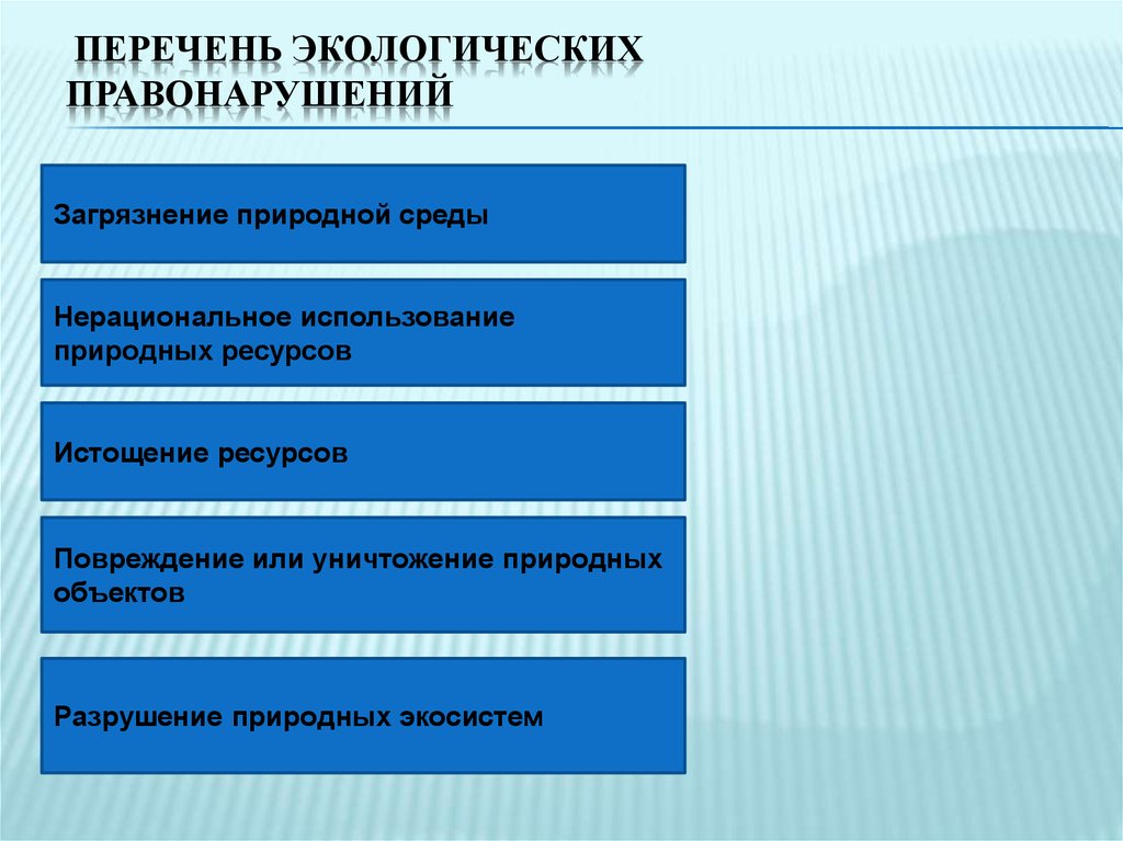 Экологическая преступность презентация