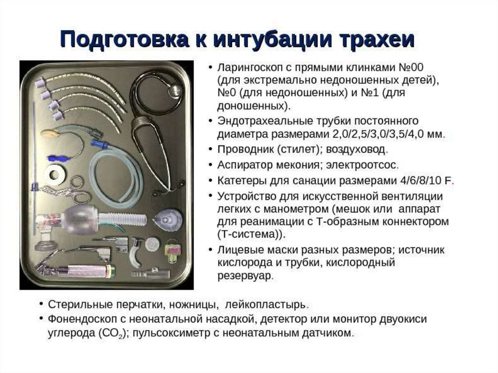 Столик анестезиста что входит