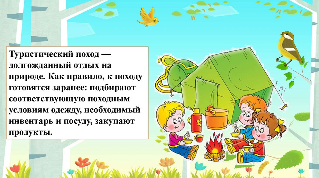 Презентация про поход